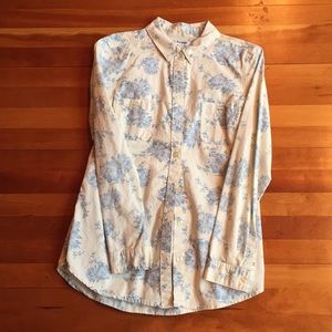 Vintage womens oxford shirt